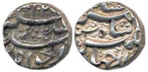 Jahangir, Silver Rupee, 11.38g, Qandahar Mint, AH 1026 (KM 142.2). Very Fine+.