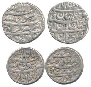 Shah Jahan, Silver Rupee, 11.22g, Agra Dar-ul-Khilafat Mint, AH 1037/Ahd; Akbarnagar Mint,