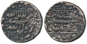 Shah Jahan, Silver Rupee, 11.17g, Multan Mint, AH 1042/6 (KM 235.19). Very Fine+.