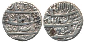 Shah Jahan, Silver Rupee, 11.10g, Zafarnagar Mint, Month Farwardin (KM 224.19). Very Fine,