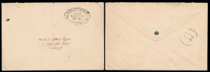 1932, Local cover bearing “GOVERNOR’S CAMP BENGAL/POSTAGE/PREPAID IN CASH/3 FEB 32” Pmk., 