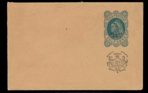 1897, Nabha State, Queen Victoria, ½ a. Wrapper, state overprint type BB, (Deschl W1). Min