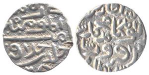 Mubarak Shah (AH 824-837; 1421-1434 AD), Silver Tanka, in the name of Mahmud Shah bin Firu