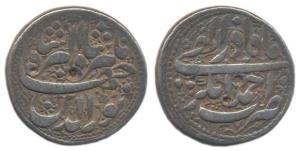 Jahangir, Silver Rupee, Ahmednagar Mint (not Ahmednagar), Nur-ud-din type, AH 1307, Month 