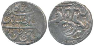 Nasir-ud-din Haider, Silver ½ Rupee, 5.52g, Dar us-Sultanat Lucknow Mint, AH 1204/3, (RY 3