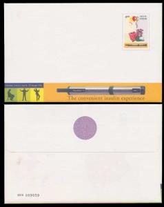 2002, Customised Greetings, NovaPen Insulin (Pandya#PICGE-1). Mint, Fine, Scarce.