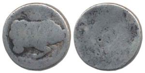Jahangir, Silver Zodiac Rupee, 10.28g, Ahmedabad Mint, Taurus Sign. Good, Scarce.
