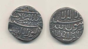 Jahangir, Silver Heavy Rupee, 13.26g, 20% over weight, Ahmedabad Mint, Kalima type, AH 101