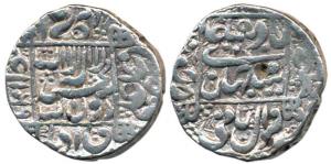 Shah Jahan, Silver Rupee, 11.42g, Junagadh Mint, AH 1069 (KM 235.12). Very Fine.