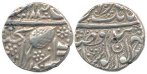 Ranjit Singh, Silver Rupee, 11.07g, Amritsar Mint, Nanakshahi couplet, VS 1884/93, (KM 20.