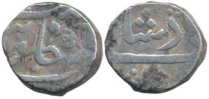 Anand Rao (AH 1215-1235; 1800-1819 AD), Silver Rupee, 11.32g, Baroda Mint, in the name of 
