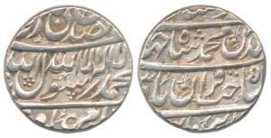 Shah Jahan, Silver Rupee, 11.39g, Burhanpur Mint, RY 5 (KM 222.5). Extremely Fine, Rare.