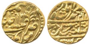 Mughal Issue, Pratap Singh (AH 1192-1218, 1778-1803 AD), Gold Mohur, 10.75g, Sawai Jaipur 