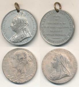 Victoria’s Diamond Jubilee Medal, Silver, 1837-1887, matured bust of the Queen to left on 