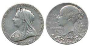 Victoria’s Diamond Jubilee Medal, Silver, 1837-1887, 9.72g, matured bust of the Queen on o