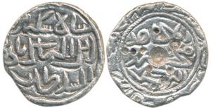 Sikandar bin Ilyas (AH 758-792, 1357-1389 AD), Silver Tanka, 10.16g, Al Balad Firuzabad Mi