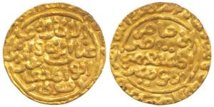 Ghiyas-ud-din Balban Shah (AH 664-686, 1266-1287 AD), Gold Tanka, 10.88g, Hazrat Delhi Min