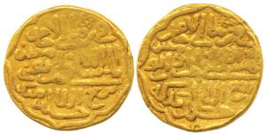 Muhammad bin Tughluq III (AH 725-752, 1325-1351 AD), Gold Tanka, 10.66g, Delhi Mint, AH 74