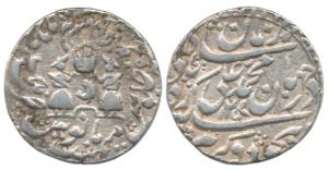 Muhammad Ali Shah, Silver Rupee, 11.02g, Mulk Awadh Bait us-Saltanat Lakhnau Mint, AH 1257