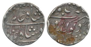 Sawant Singh (AH 1189-1241, 1775-1825 AD), Silver Rupee, 10.86g, Deogarh Mint, AH 1193, co