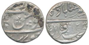 Amir Khan (AH 1213-1250, 1798-1834 AD), Silver Rupee, 10.86g, Sironj Mint, in the name of 