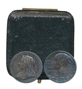 Victoria’s Diamond Jubilee Medal, Silver, 1837-1887, 9.7g, matured bust of the Queen on ob