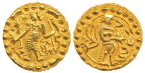 Post Gupta Bengal, Samatata Mainamati region, Eastern Bengal, Sri Data, Gold Dinar, 5.71g,