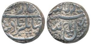 Jahangir, Silver Rupee, 11.3g, Fathnagar Mint, Kalima type (KM 141.8). Very Fine+, Scarce.