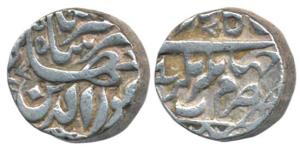 Jahangir, Silver Rupee, 11.30g, Jahangirnagar Mint, with an additional letter Meem below t