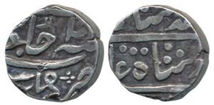 Bhonslas of Nagpur, Raghuji II, Silver Rupee, 10.64g, Chanda Mint (KM 337). Very Fine+.