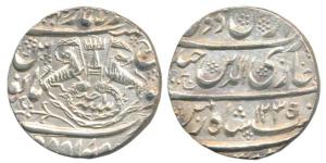 Ghazi ud-din Haider (AH 1230-1243, 1814-1819AD), Silver Rupee, 11.08g, Dar us-Sultanate La