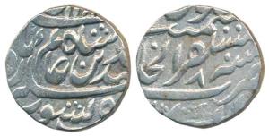 Jawahir Singh (AH 1177-1182, AD 1763-1768), Silver Rupee, 10.94g, Akbarabad Mint, AH 1180/