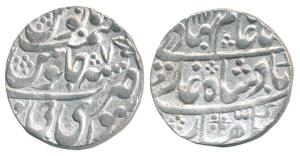 Madho Singh I (AH 1174-1192, 1760-1778 AD), Silver Nazarana Rupee, 11.34g, Sawai Jaipur Mi