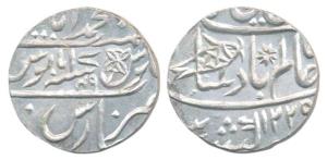 Muhammadabad Banaras Mint, Silver Rupee, 11.36g, in the name of Shah Alam II, AH 1229/49, 