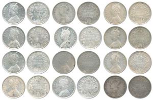 The beginning of the imperial coinage was in the year 1862, with a fixed date. Later Bomba