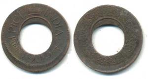 George VI, Copper ¼ Anna, 1939, Calcutta Mint, type II. Very Fine+, Rare.