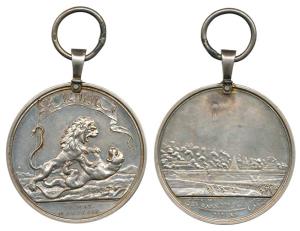 East India Company Medal For Seringapatam, Silver, with loop for suspension, the British L