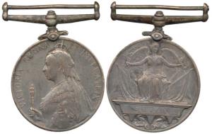Queen’s Sudan Medal, Silver, awarded to 4126 Sepoy Khazana 26 Punjab Infantry, jubilee bus