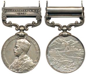 India General Service Medal, George V, Silver, Afghanistan N.W.F. 1919 bar, awarded to 388