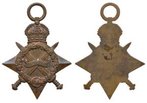 First World War, 1914-15 Star, Bronze Medal, awarded to 484, Sepoy Badhawa Singh 1/Patiala