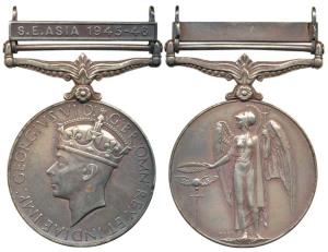 General Service Medal, George VI, Silver, S.E. Asia 1945-46 bar, awarded to 2728345 Sepoy 