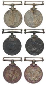 War Medal, George VI, Cupro-Nickel, awarded to 804 Sep. Bhojubha Saurashtra Infantry State