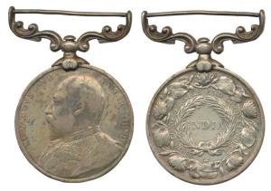Indian Army Long Service & Good Conduct Medal, Edward VII, Silver, awarded to 2924 Naik Sh