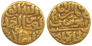 Muhammad Shah III bin Tughluq (AH 725-752, 1325-1351 AD), Gold Tanka, 10.64g, Delhi Mint, 