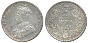 George V, Silver Rupee, 1922, Bombay Mint. Extremely Fine, Scarce.