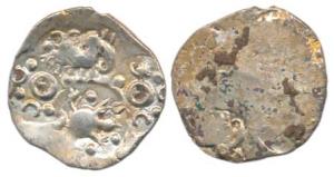 Punch-marked, Vidarbha Janapada (c. 500-400 BC), Silver ½ Karshapana, 1. 45g, elephant to 