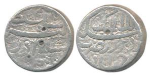 Jahangir as Salim, Silver Rupee, 11.30g, Ahmedabad Mint, Month Azar, RY 5, as pre-accessio