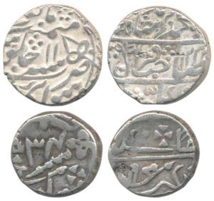 Jaipur, Silver Rupee, Sawai Madhopur Mint, in the name of Muhammad Akabar II, AH 123x/11; 