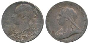 Victoria’s Diamond Jubilee Medal, Silver, 1837-1887, matured bust of the Queen to left on 