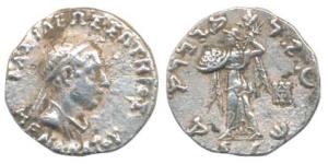 Indo-Greeks, Menander I, Silver Drachm, 2.42g, Bilingual series, obv. diademed and draped 